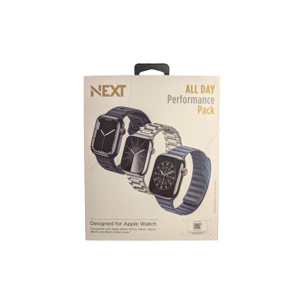 Bb-N Next All-day Performance 3-Pack For Apple Watch 42/44/45/46 & 49mm ⬇️
